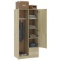 Sonoma Schrank aus Eichenholz 80x52x180 cm von , Kleiderschränke - Ref: Foro24-800642, Preis: 275,11 €, Rabatt: %