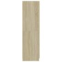 Sonoma Schrank aus Eichenholz 80x52x180 cm von , Kleiderschränke - Ref: Foro24-800642, Preis: 275,11 €, Rabatt: %