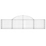 Gabionenkörbe 18 Stück Bogenform Eisen 200x30x40/60 cm von , Töpfe und Pflanzgefäße - Ref: Foro24-3146061, Preis: 794,81 €, R...