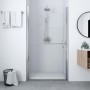 Puerta de ducha de vidrio templado 100x178 cm de vidaXL, Puertas de ducha - Ref: Foro24-146657, Precio: 182,88 €, Descuento: %