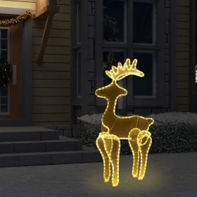 Christmas reindeer with mesh 306 LED 60x24x89 cm by vidaXL, Christmas lights - Ref: Foro24-289976, Price: 39,64 €, Discount: %