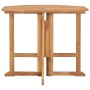 Mesa de comedor plegable para jardín madera de teca 90x90x75 cm de , Mesas de jardín - Ref: Foro24-315447, Precio: 207,90 €, ...
