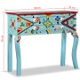 Hand-painted solid blue mango wood console table by , Sideboards - Ref: Foro24-244596, Price: 255,44 €, Discount: %