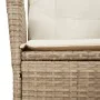 Garden dining set with cushions 4 pieces beige synthetic rattan by , Garden sets - Ref: Foro24-3277479, Price: 571,68 €, Disc...