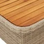 Garden dining set with cushions 4 pieces beige synthetic rattan by , Garden sets - Ref: Foro24-3277479, Price: 571,68 €, Disc...