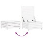 Gartensofa-Set 6-teilig aus massivem weißem Kiefernholz von , Gartensets - Ref: Foro24-3250713, Preis: 402,18 €, Rabatt: %