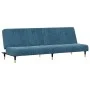 2-piece blue velvet sofa set by , Sofas - Ref: Foro24-3216294, Price: 423,51 €, Discount: %