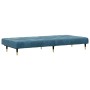 2-piece blue velvet sofa set by , Sofas - Ref: Foro24-3216294, Price: 399,12 €, Discount: %