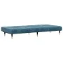 2-piece blue velvet sofa set by , Sofas - Ref: Foro24-3216294, Price: 423,51 €, Discount: %