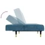 2-piece blue velvet sofa set by , Sofas - Ref: Foro24-3216294, Price: 423,51 €, Discount: %