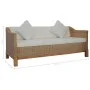 Sofá de 3 plazas con cojines ratán natural by vidaXL, Sofas - Ref: Foro24-283077, Price: 778,77 €, Discount: %