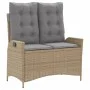 Set de comedor jardín con cojines 4 pzas ratán sintético beige de , Conjuntos de jardín - Ref: Foro24-3277491, Precio: 533,17...