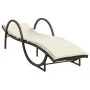 Tumbonas con cojines 2 unidades ratán sintético marrón by , Loungers - Ref: Foro24-3277308, Price: 273,25 €, Discount: %