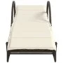 Tumbonas con cojines 2 unidades ratán sintético marrón by , Loungers - Ref: Foro24-3277308, Price: 273,25 €, Discount: %