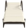 Tumbonas con cojines 2 unidades ratán sintético marrón by , Loungers - Ref: Foro24-3277308, Price: 281,06 €, Discount: %