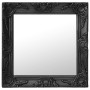 Espejo de pared estilo barroco negro 50x50 cm de vidaXL, Espejos - Ref: Foro24-320315, Precio: 41,61 €, Descuento: %