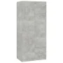 Concrete gray engineered wood wardrobe 80x52x180 cm by , Wardrobes - Ref: Foro24-800643, Price: 301,05 €, Discount: %