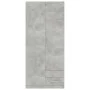 Concrete gray engineered wood wardrobe 80x52x180 cm by , Wardrobes - Ref: Foro24-800643, Price: 301,05 €, Discount: %