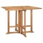 Set de comedor de jardín plegable 5 pzas madera maciza de teca de , Conjuntos de jardín - Ref: Foro24-3059981, Precio: 368,00...