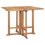 Set de comedor de jardín plegable 5 pzas madera maciza de teca de , Conjuntos de jardín - Ref: Foro24-3059981, Precio: 430,09...