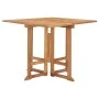 Set de comedor de jardín plegable 5 pzas madera maciza de teca de , Conjuntos de jardín - Ref: Foro24-3059981, Precio: 368,00...