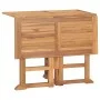 Set de comedor de jardín plegable 5 pzas madera maciza de teca de , Conjuntos de jardín - Ref: Foro24-3059981, Precio: 368,00...