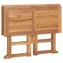 Set de comedor de jardín plegable 5 pzas madera maciza de teca de , Conjuntos de jardín - Ref: Foro24-3059981, Precio: 368,00...