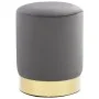 Dunkelgrauer und goldener Samthocker von , Klapphocker und Stühle - Ref: Foro24-249835, Preis: 42,93 €, Rabatt: %