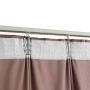 Cortinas opacas ganchos 2 pzas terciopelo rosa viejo 140x175 cm