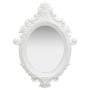 Weißer Wandspiegel im Schlossstil 56x76 cm von vidaXL, Spiegel - Ref: Foro24-320356, Preis: 62,22 €, Rabatt: %