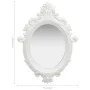 Castle-style white wall mirror 56x76 cm by vidaXL, Mirrors - Ref: Foro24-320356, Price: 61,47 €, Discount: %