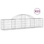 Gabionenkörbe 15 Stück Bogenform Eisen 200x30x40/60 cm von , Töpfe und Pflanzgefäße - Ref: Foro24-3146060, Preis: 632,91 €, R...