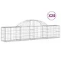 Gabion baskets 20 pcs arch shape iron 200x30x40/60 cm by , Pots and planters - Ref: Foro24-3146062, Price: 857,47 €, Discount: %