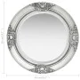 Espejo de pared estilo barroco plateado 50 cm de vidaXL, Espejos - Ref: Foro24-320346, Precio: 45,54 €, Descuento: %