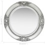 Silver baroque style wall mirror 50 cm by vidaXL, Mirrors - Ref: Foro24-320346, Price: 49,26 €, Discount: %