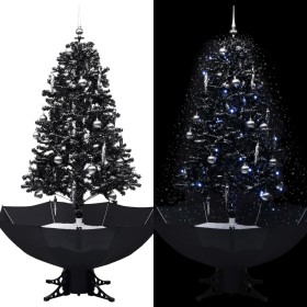 Christmas tree with snow and umbrella base black PVC 170 cm by vidaXL, Christmas trees - Ref: Foro24-289933, Price: 136,45 €,...