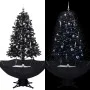 Christmas tree with snow and umbrella base black PVC 170 cm by vidaXL, Christmas trees - Ref: Foro24-289933, Price: 134,77 €,...