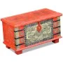 Red mango wood storage trunk 80x40x45 cm by , Storage trunks - Ref: Foro24-243331, Price: 264,09 €, Discount: %