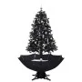 Christmas tree with snow and umbrella base black PVC 170 cm by vidaXL, Christmas trees - Ref: Foro24-289933, Price: 134,77 €,...