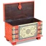 Red mango wood storage trunk 80x40x45 cm by , Storage trunks - Ref: Foro24-243331, Price: 264,09 €, Discount: %