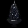 Christmas tree with snow and umbrella base black PVC 170 cm by vidaXL, Christmas trees - Ref: Foro24-289933, Price: 134,77 €,...