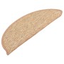 Selbstklebende Stufenmatte 15 Stück hellbraun 56x17x3cm von , Treppenmatten - Ref: Foro24-326898, Preis: 99,46 €, Rabatt: %