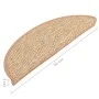 Selbstklebende Stufenmatte 15 Stück hellbraun 56x17x3cm von , Treppenmatten - Ref: Foro24-326898, Preis: 97,60 €, Rabatt: %