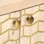 Aparador de madera maciza de mango dorado 120x30x75 cm de , Aparadores - Ref: Foro24-286500, Precio: 268,27 €, Descuento: %