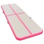 Inflatable gymnastics mat with pump 600x100x10 cm PVC pink by vidaXL, Pilates and yoga mats - Ref: Foro24-91921, Price: 213,4...