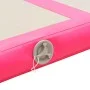 Inflatable gymnastics mat with pump 600x100x10 cm PVC pink by vidaXL, Pilates and yoga mats - Ref: Foro24-91921, Price: 213,4...