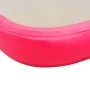 Inflatable gymnastics mat with pump 600x100x10 cm PVC pink by vidaXL, Pilates and yoga mats - Ref: Foro24-91921, Price: 213,4...