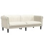 Cream velvet 3-piece sofa set by , Sofas - Ref: Foro24-3209216, Price: 734,54 €, Discount: %