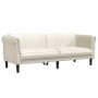 Cream velvet 3-piece sofa set by , Sofas - Ref: Foro24-3209216, Price: 734,54 €, Discount: %