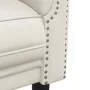 Dreiteilige Sofagarnitur aus cremefarbenem Samt von , Sofas - Ref: Foro24-3209216, Preis: 763,04 €, Rabatt: %